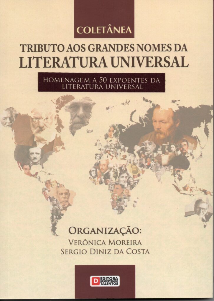 Capa da Coletânea Tributo aos Grandes Nomes da Literatura Universal
