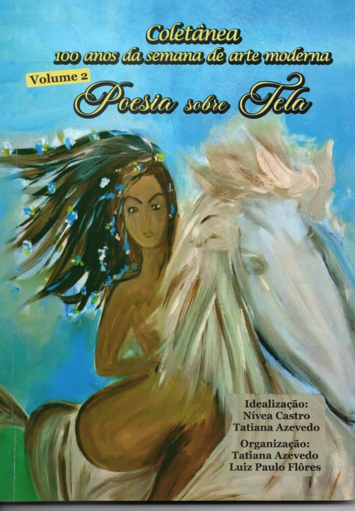 Capa do Livro Poesia sobre tela-vol2
