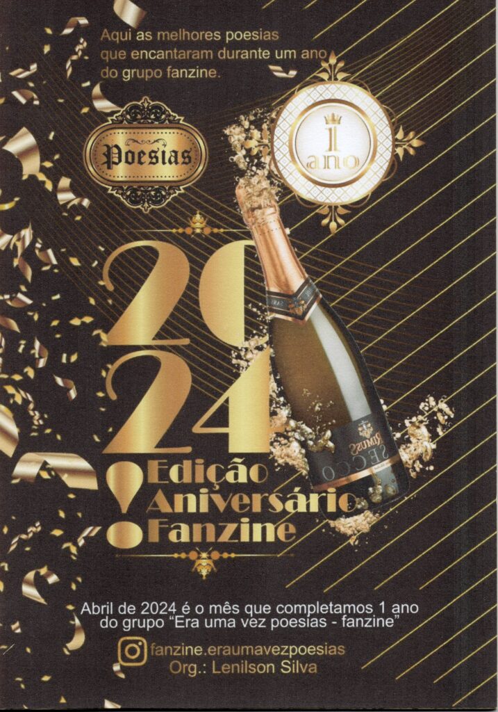 Capa do livro Edição de aniversário-1 ano Fanzine